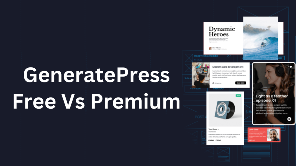 generatepress free vs premium comparison